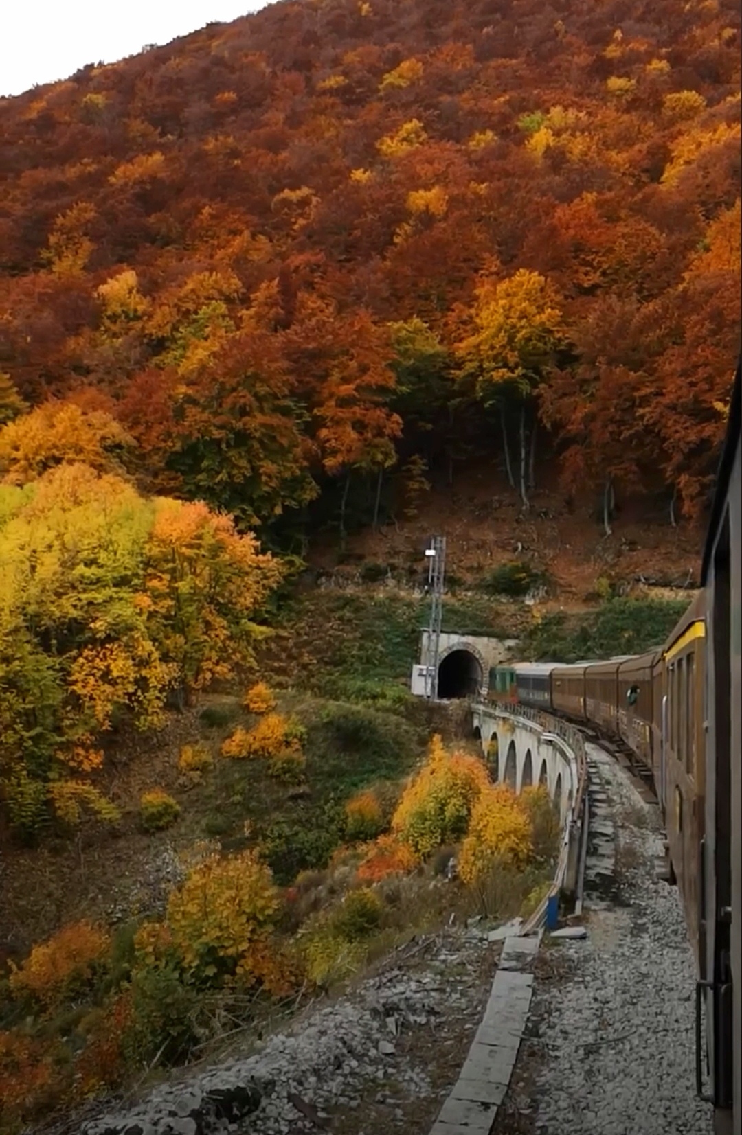 Autunno sulla Ferrovia dei Parchi