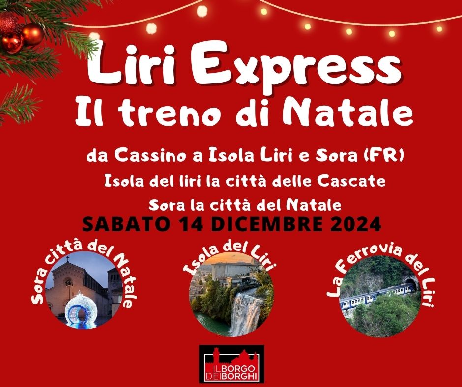 Il Treno di Natale della Valle del  Liri